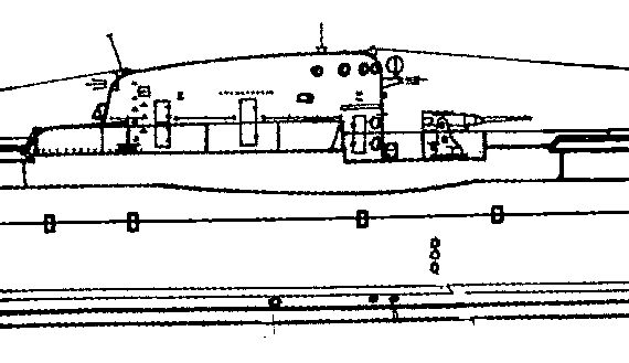 Подводная лодка ORP Sep 1951 [Submarine] - чертежи, габариты, рисунки